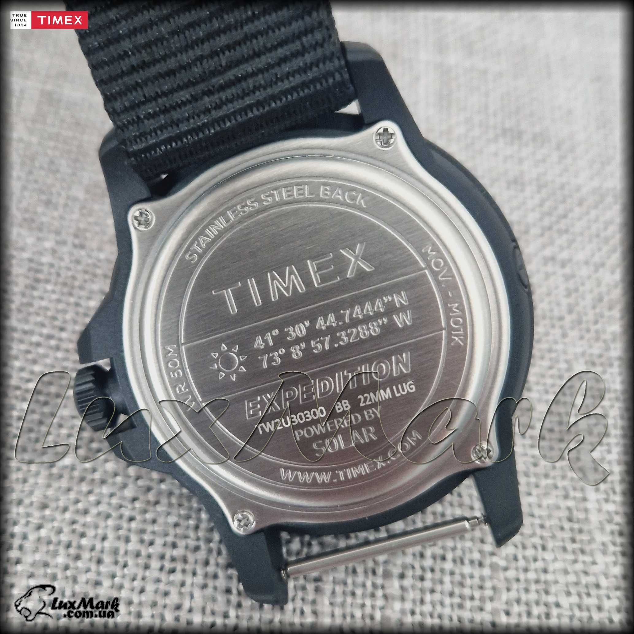 Годинник чоловічий Timex TW2U30300 Expedition Solar 45мм