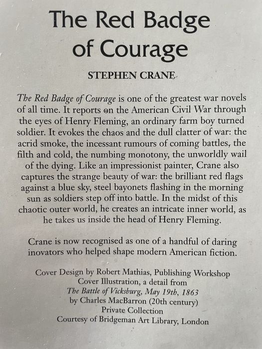 Stephen Crane - The Red Badge of Courage