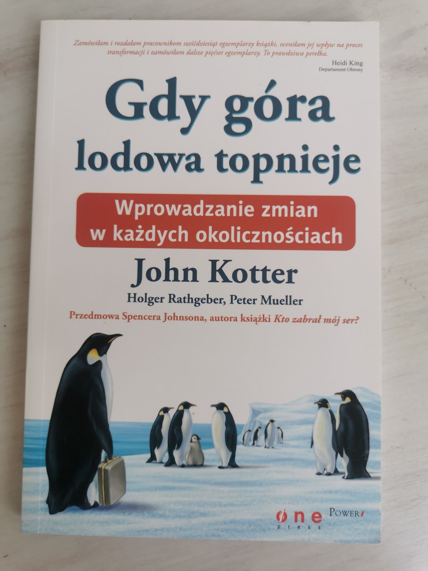 Gdy góra lodowa topnieje John Kotter