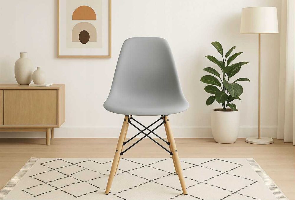 NOWE stylowe krzesło skandynawskie do salonu jadalni