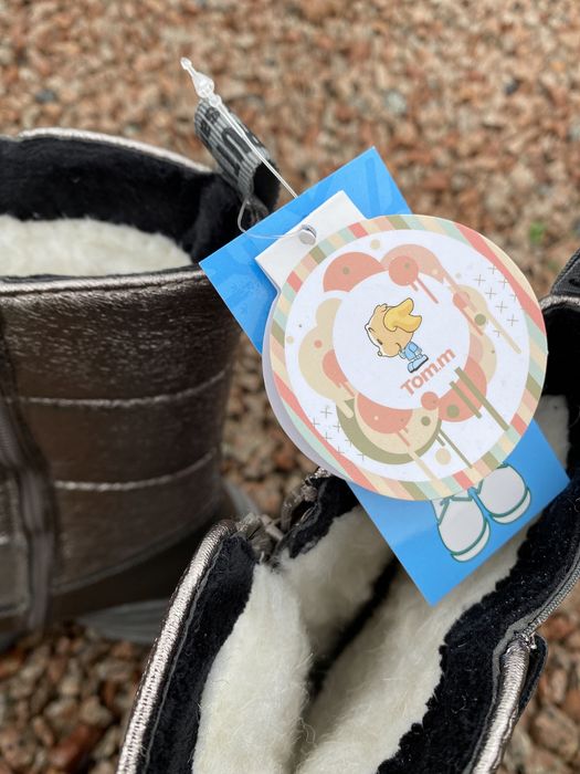 Зимові чоботи Том.м зимние сапоги ботинки для девочки 34 37 38