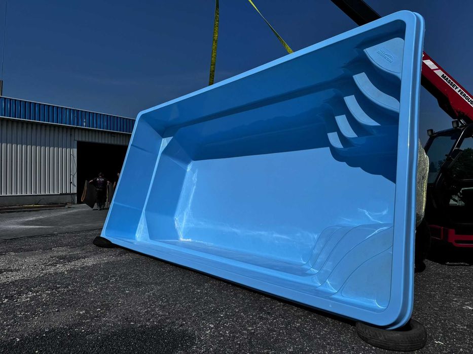 Basen ogrodowy wkopywany Costa Blanca 740x310x155 PRODUCENT! RATY!!!