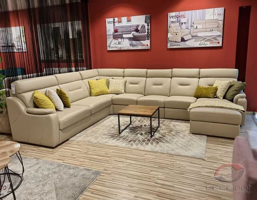 Narożnik PAPAVERO z f. spania i relaks WYPRZEDAŻ -30%