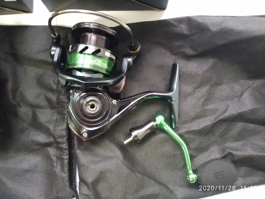 Катушки KastKing Sharky III, Seaknigt WR III, Rapid II, Daiwa Fuego CS