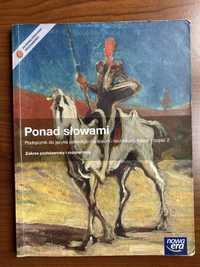 Książka do jęz. polskiego „ponad słowami” klasa 1 część 2