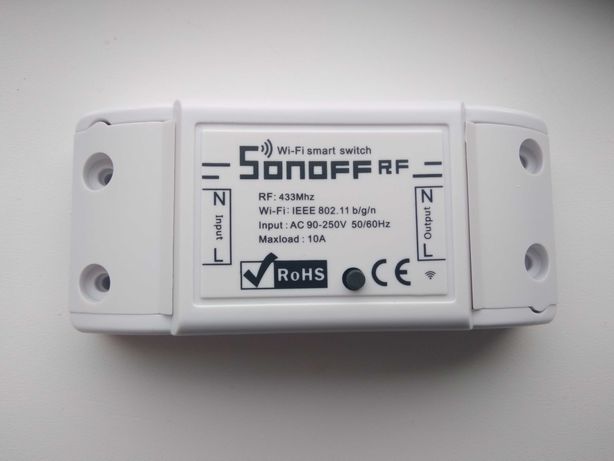 Sonoff RF 433 mhz Wi-Fi выключатель/реле/таймер Умного дома Пульт