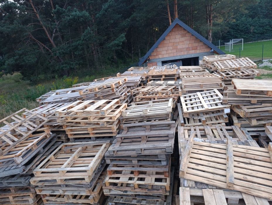 Palety na opał palety 120x100 deski opał palety jednorazowe