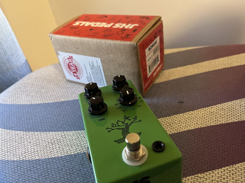 9 Tube Screamers num só pedal JHS Bonsai NOVO