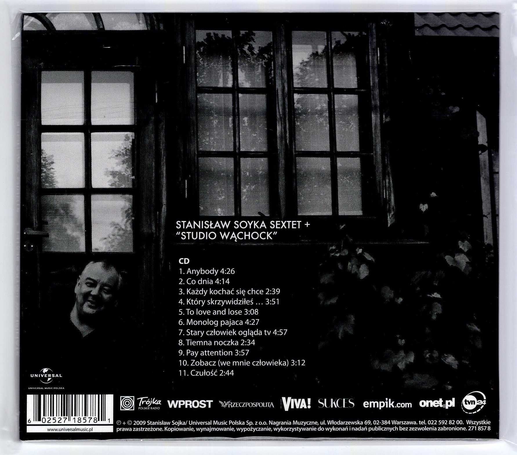 Stanisław Soyka Sextet + - Studio Wąchock (CD)