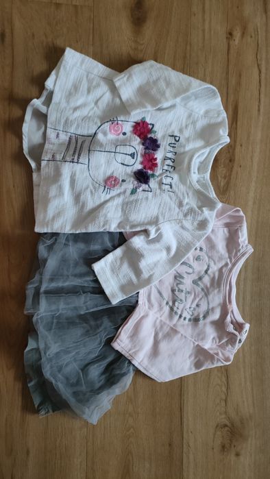 Mix ubranek dla dziewczynki 62 68 74
