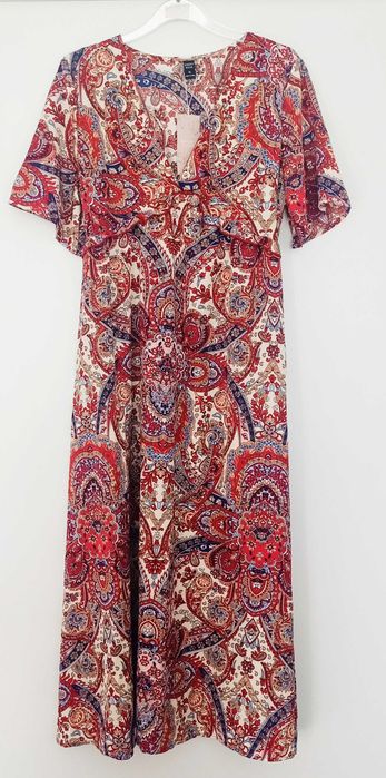 Sukienka letnia etno wzór