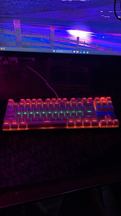 Teclado K87s motospeed mechanical keyboard