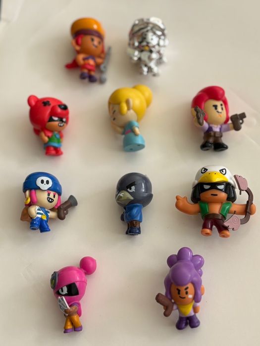 Фігурки ,,Brawl Star/Тун тун Сагур/Бомбардиро Крокодило