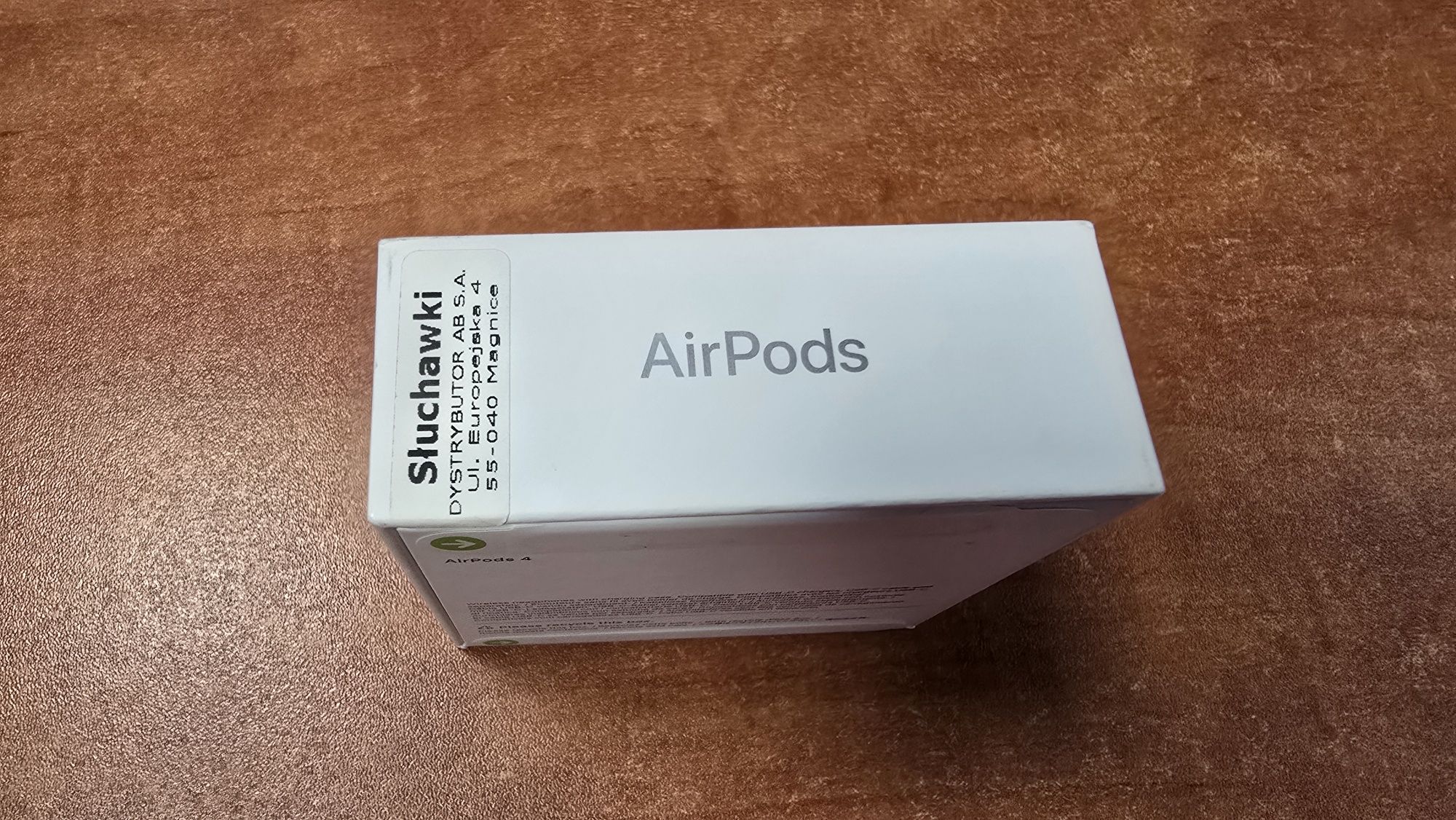 NOWE słuchawki Apple AirPods 4 białe, Bluetooth, gwarancja