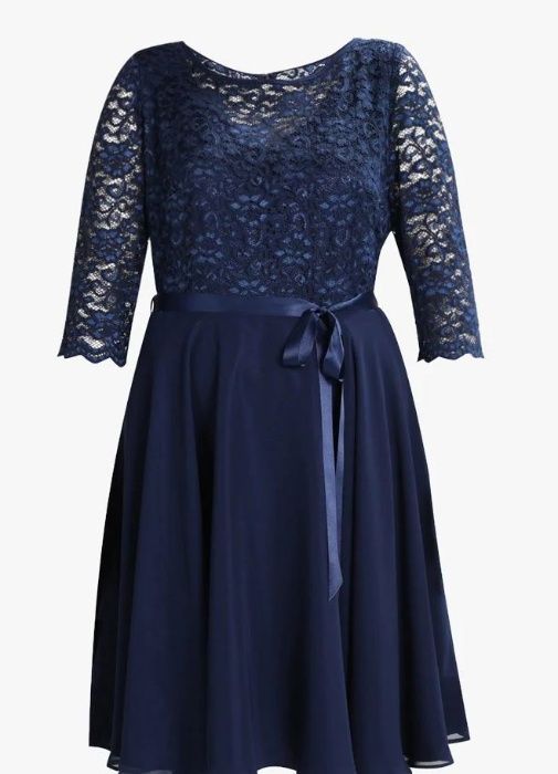 NOWA sukienka koktajlowa Swing Curve 48 XXXL