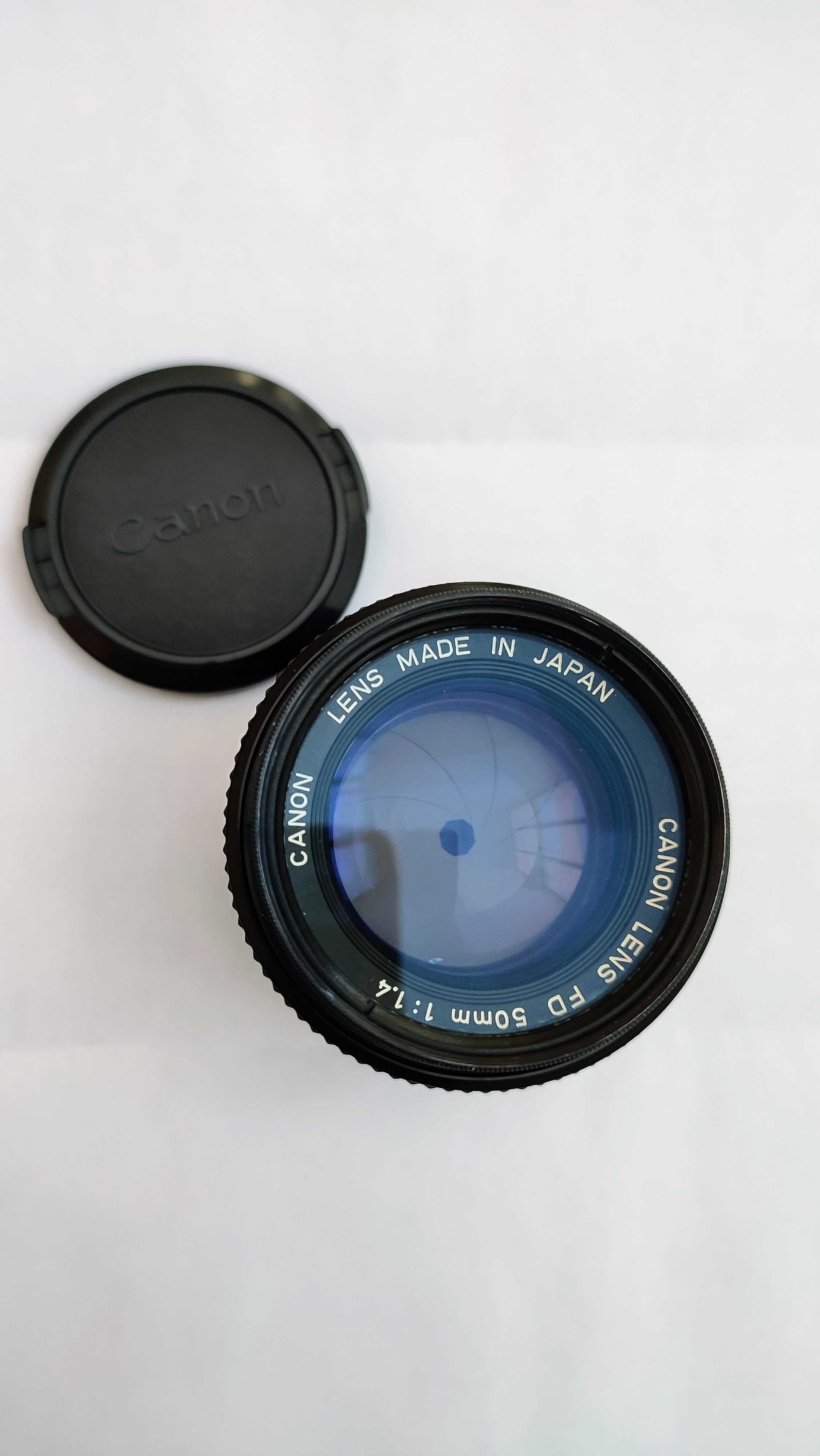 Objetiva Canon FD 50 mm f1.4