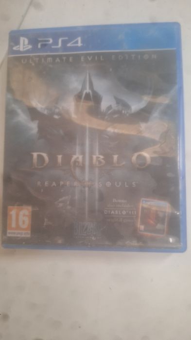 Jogo para ps4 em bom estado "DIABLO REAPER OF SOULS".