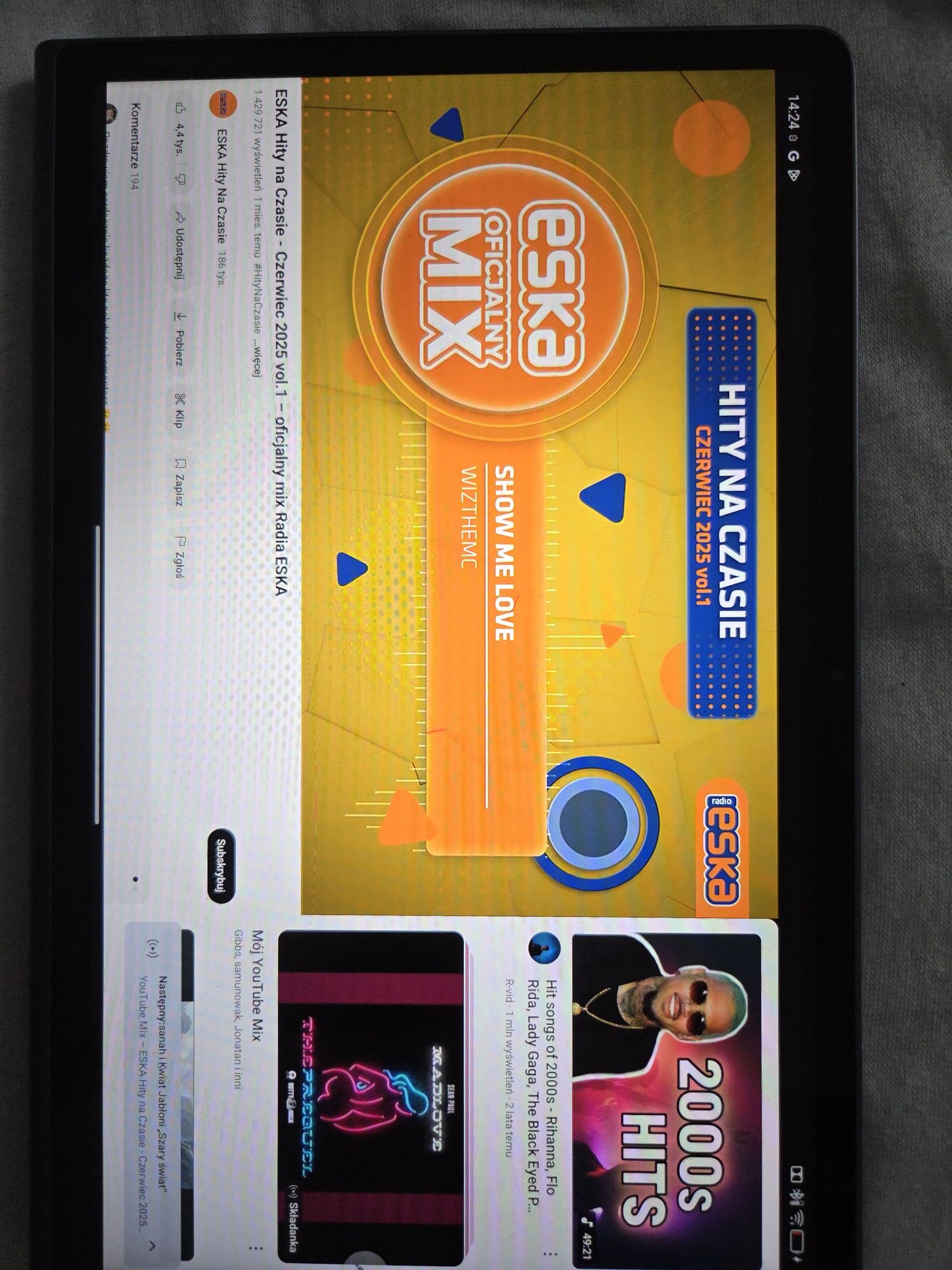 Lenovo tab plus + klawiatura i rysik