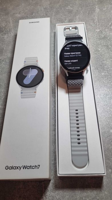 Смарт-годинник Samsung Galaxy Watch7 44mm Silver
