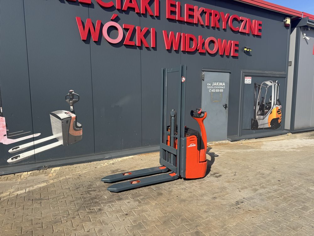 Paleciak elektryczny Linde L 12 150 cm 1200 kg wolny skok wózek