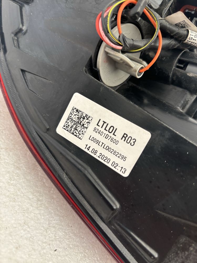 Hyundai Tucson III 3 lift 18- lampa lewy tył lewa tylna LED