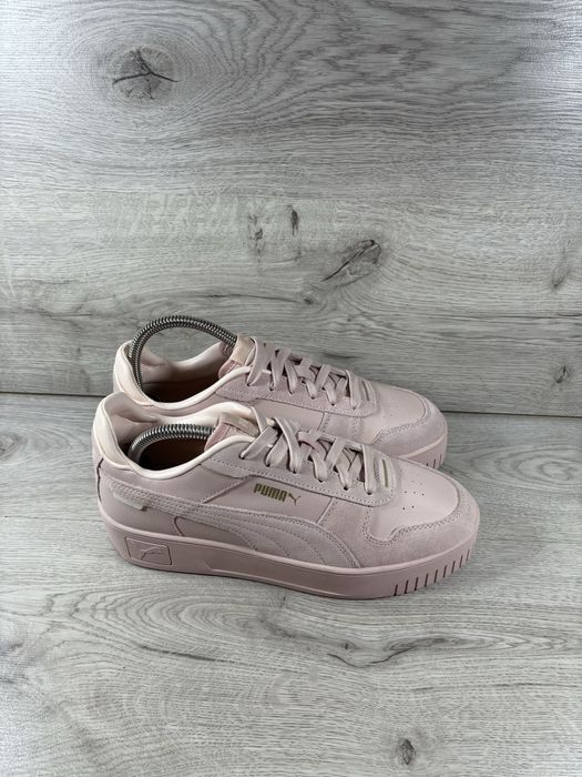 Puma жіночі кросівки 40 розмір розові замша
