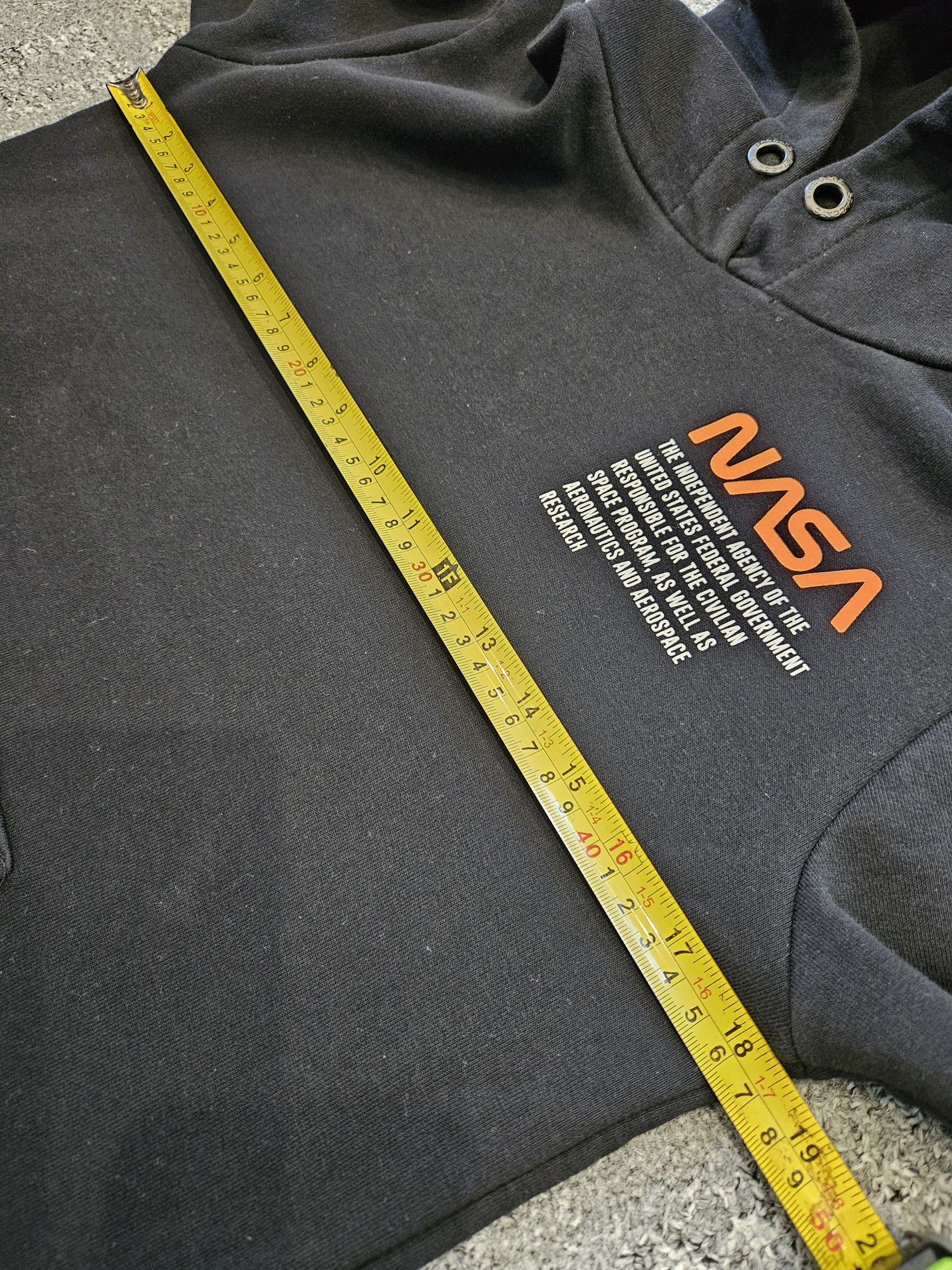 2 bluzy Nasa z kapturem rozm. 152
