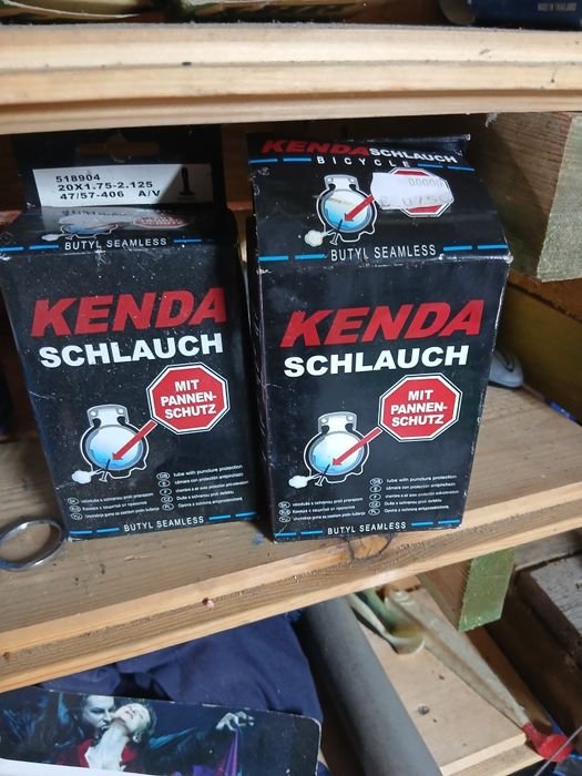 Dwie nowe dętki rowerowe kenda 20 cali