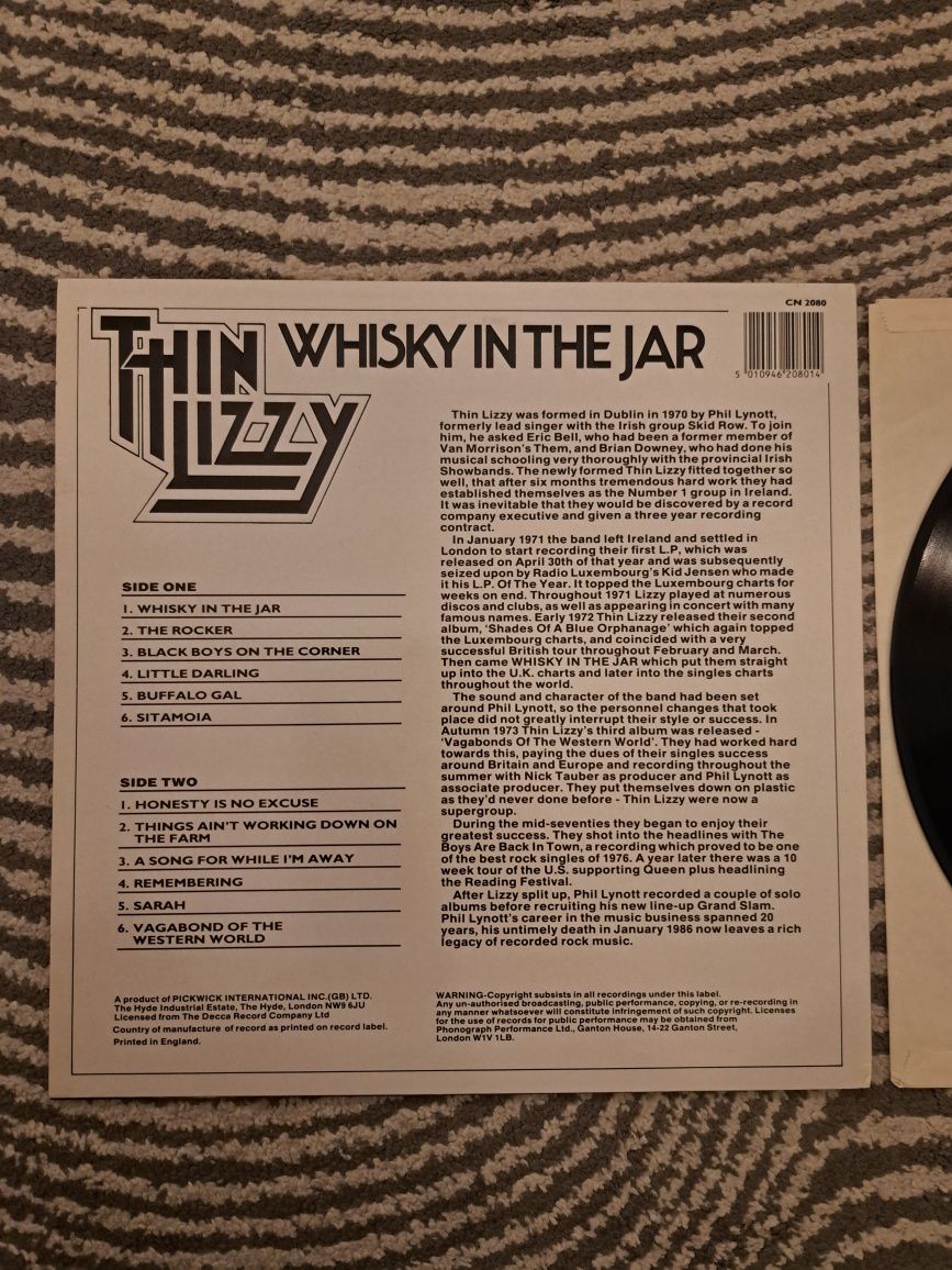 płyta winylowa THIN LIZZY-I wyd.