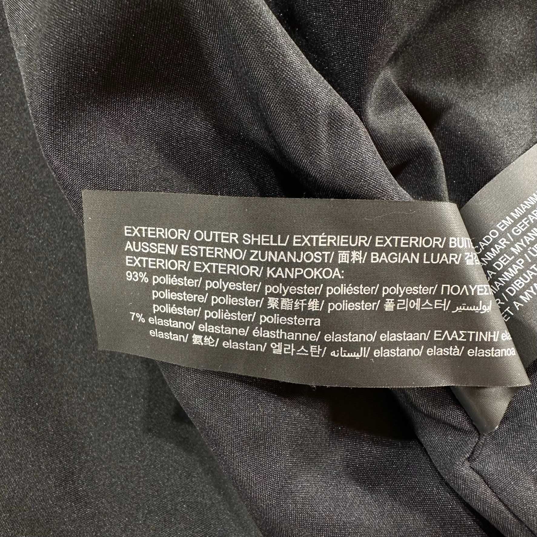 PULL & BEAR męska kurtka czarna imitacja zamszu bomber XXL