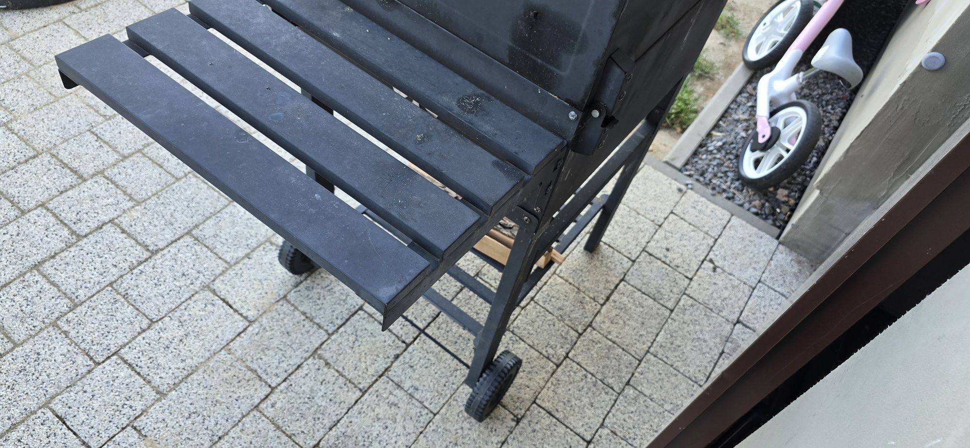 Gril węglowy landman grill chef zeliwny ruszt