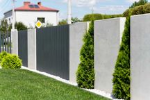 Mur betonowy L mury betonowe bloczki ogrodzeniowe Łódź