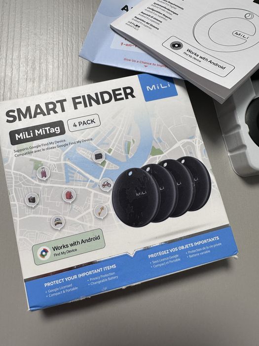 Смарт GPS трекер MiLi MiTag  для Android 4шт