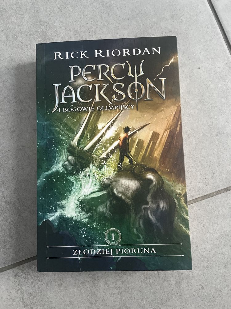 Książka Percy Jackson i bogowie olimpijscy