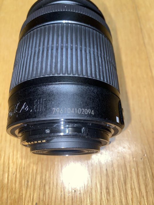 Lente Canon EF-S 18-55 mm IS STM