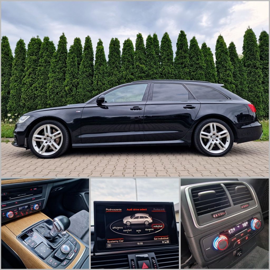 Audi A6 C7 3.0BiTDI 313KM QUATTRO, S-Line, MATRIX, Bose, HUD, Zamiana