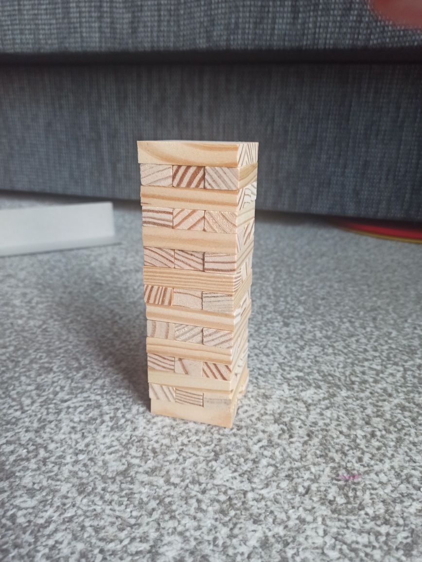 Mini WACKELTURM JENGA travel gra podróżna klocki drewniane