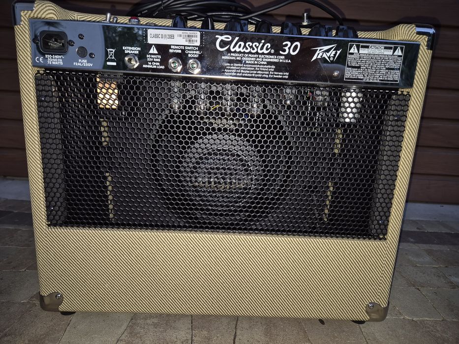 Peavey Classic 30/112 combo + footswitch, OKAZJA, ideał 1300 zł taniej