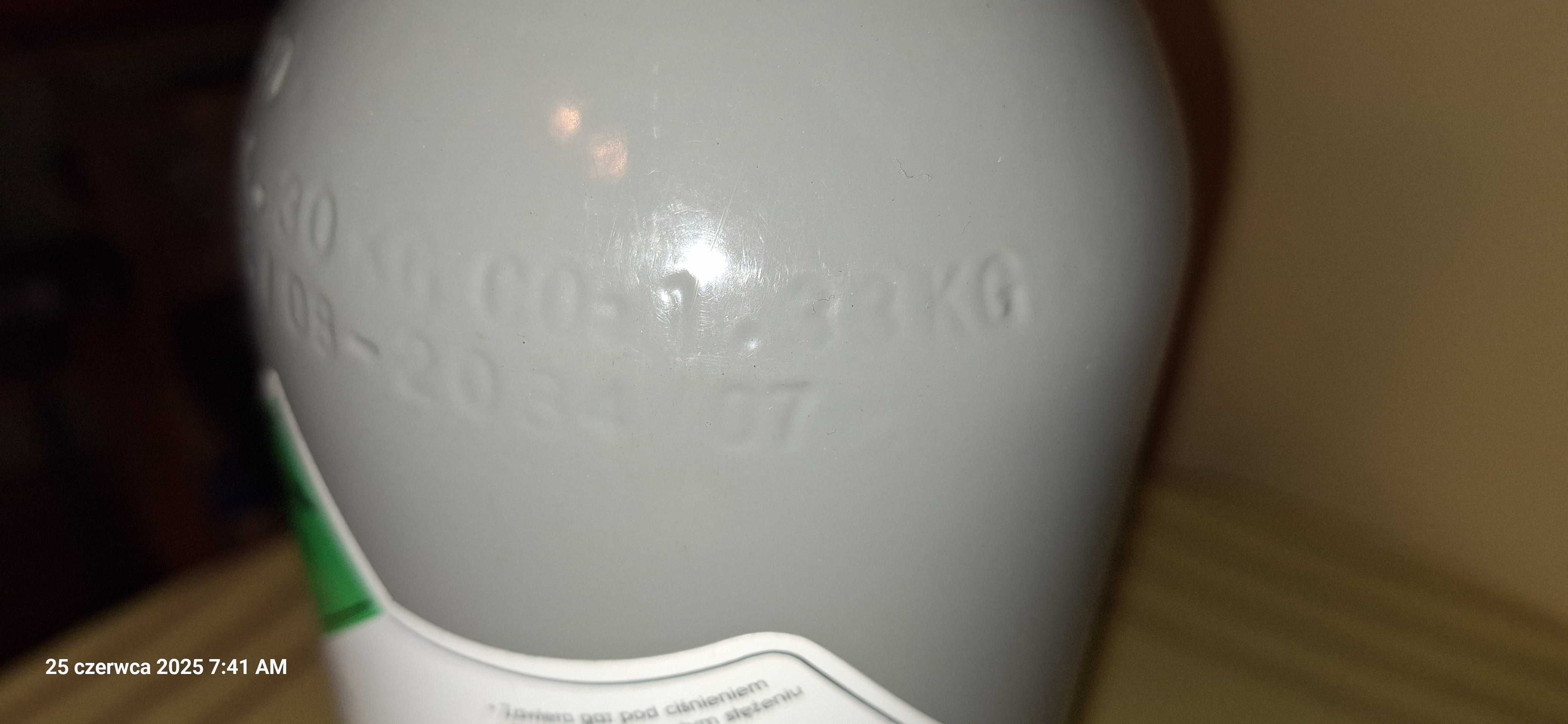 butla CO2 (pusta) pojemność 2 litry + przetoczka