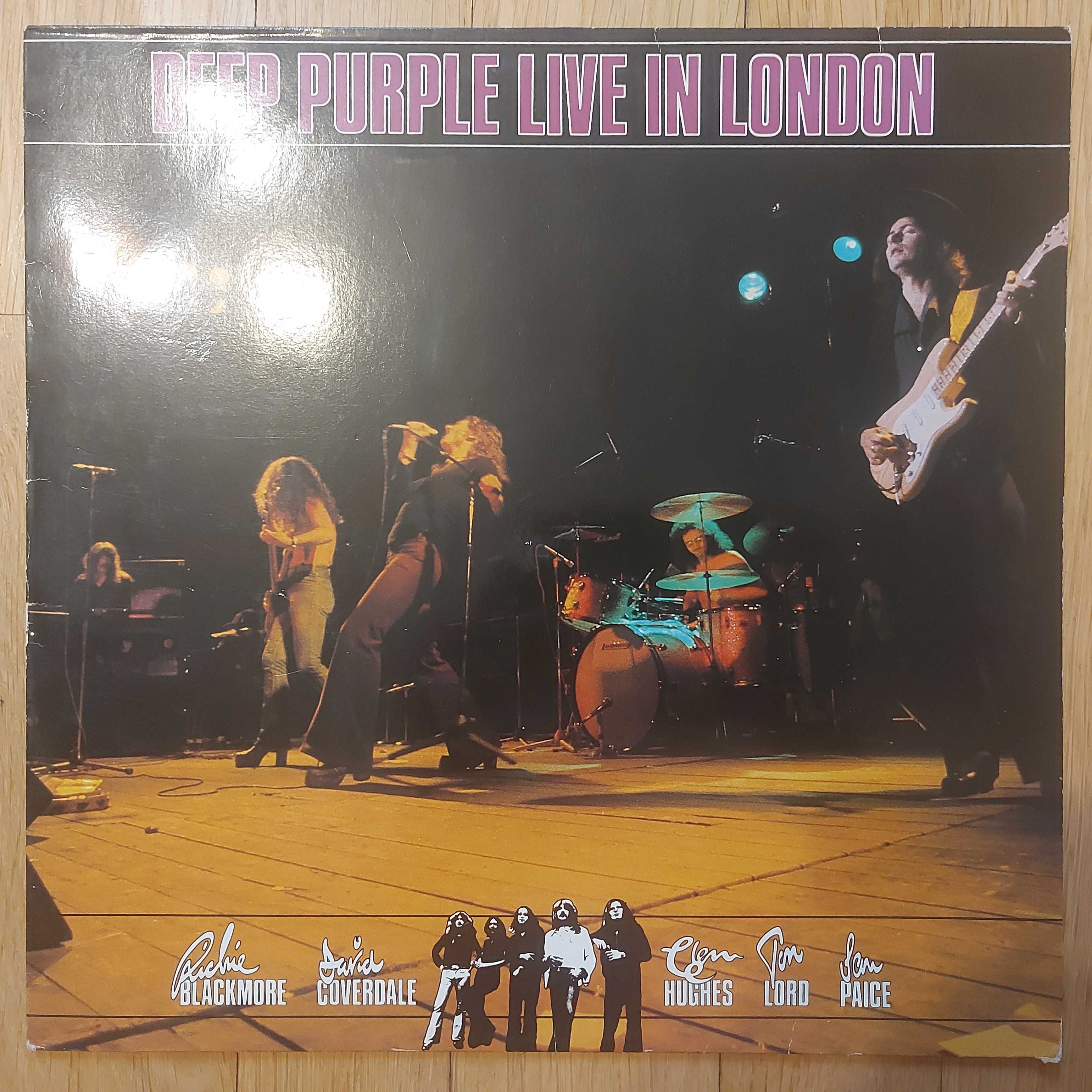 Deep Purple ‎Live In London EU/Ger 1982 (VG+/EX-)