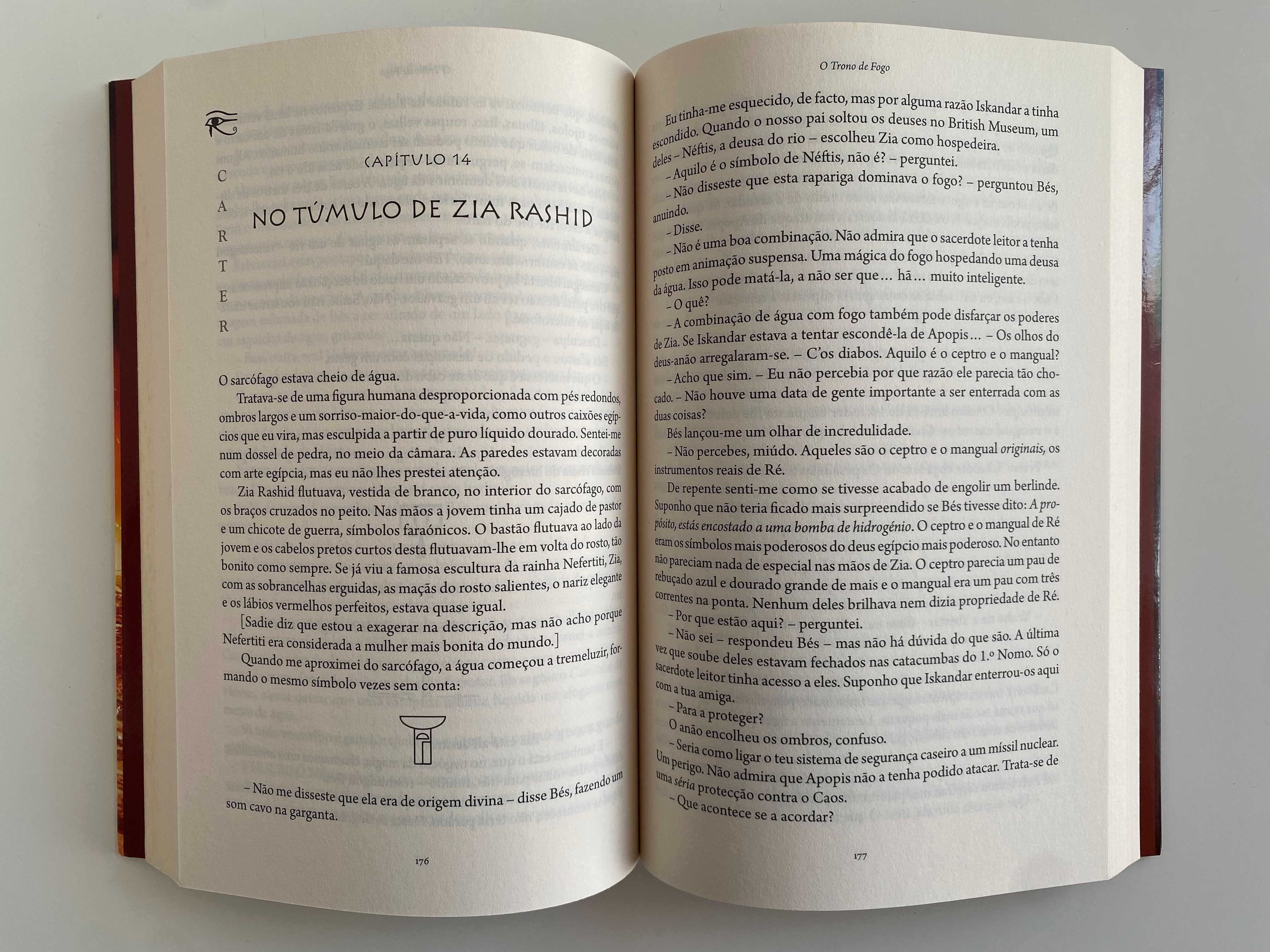 a crónicas de kane o trono de fogo de rick riordan