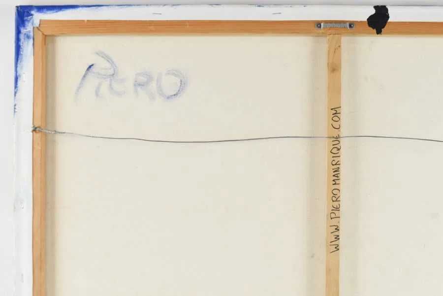 Título-Piero Manrique III. Acrílico s/tela, assinado. Quadro Original