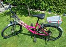 Rower dla dziewczynki 24 cale.