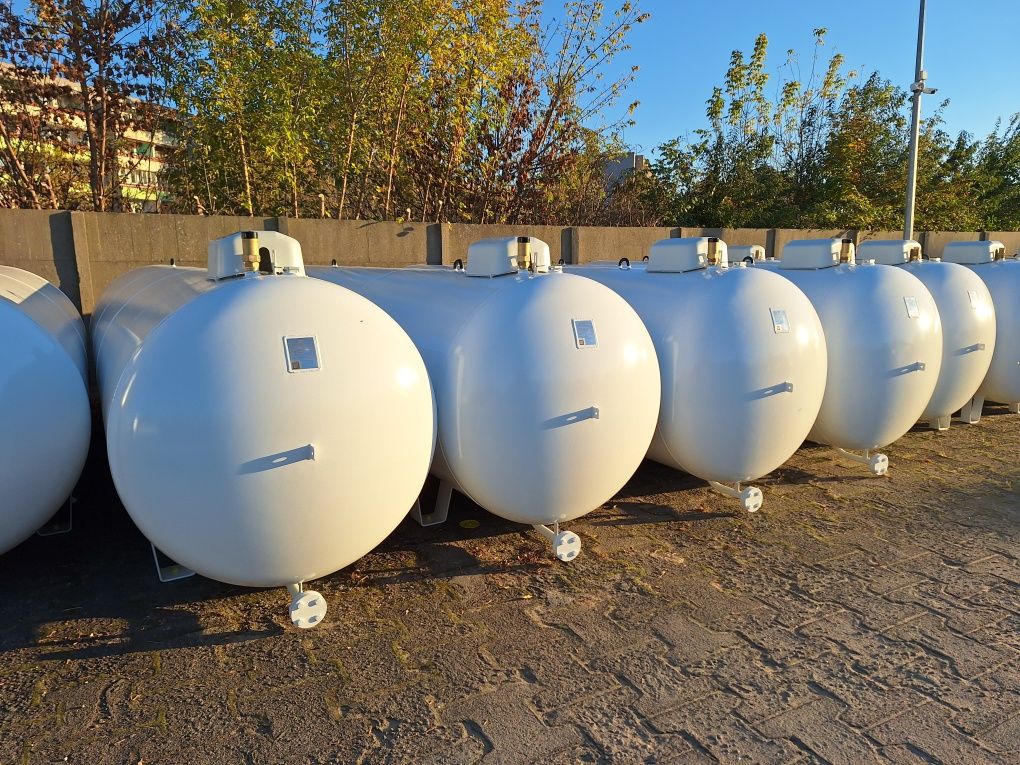 Zbiornik na gaz płynny lpg butla gazowa propan butan 6400 suszarnia