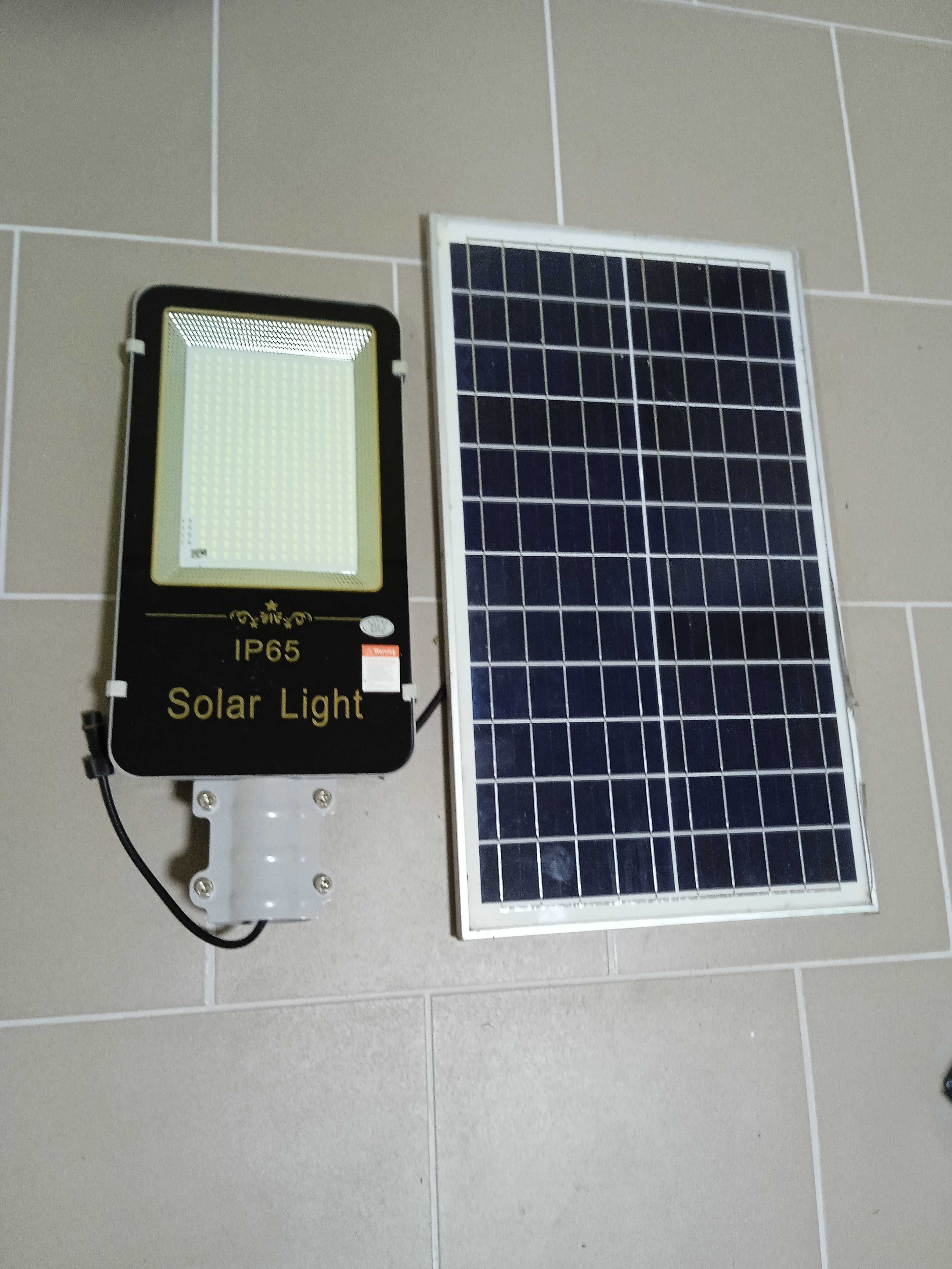 LED Ліхтар вуличний 150 wat, на сонячній батареї з пультом ДУ