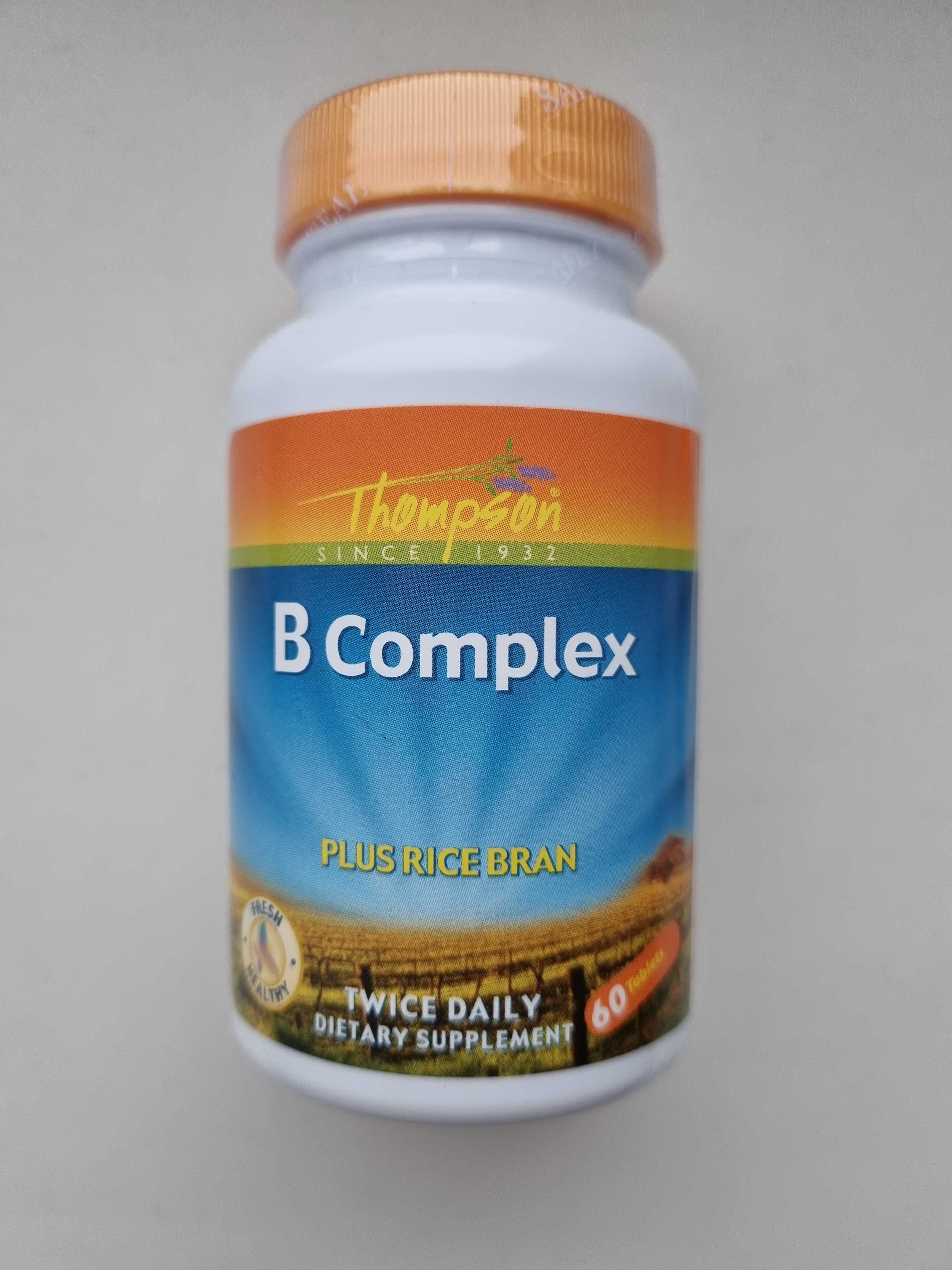 Комплекс витаминов группы B с рисовыми отрубями