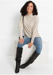 bonprix bluzka oversize ze stójką 32-34 vv