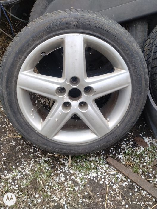 Audi alufelgia 17 cali oryginał opona gratis 235/45 
225/40/