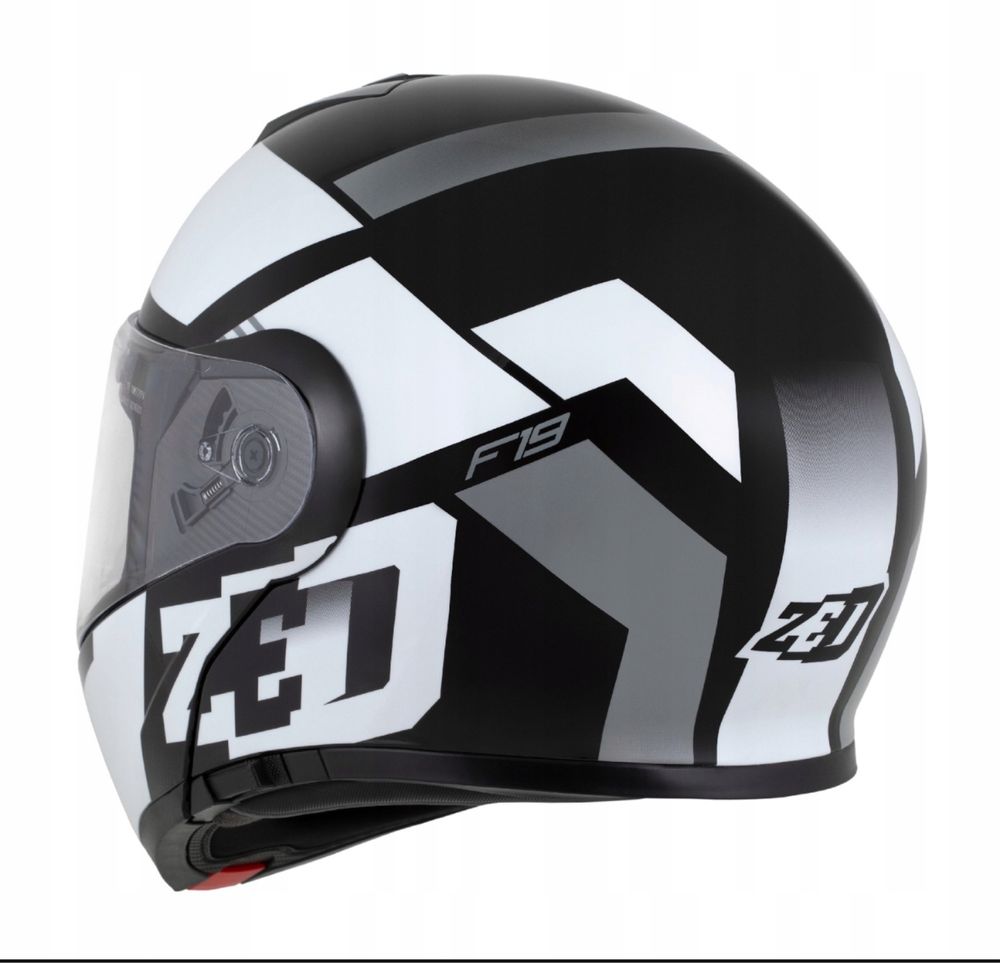 Kask motocyklowy ZED SZYBA antifog INTERKOM ready ECE 06 XS-XL