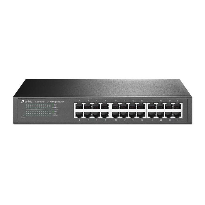 Новый Гигабитный 24-портовый свитч Tp-Link TL-SG1024D v.9.0